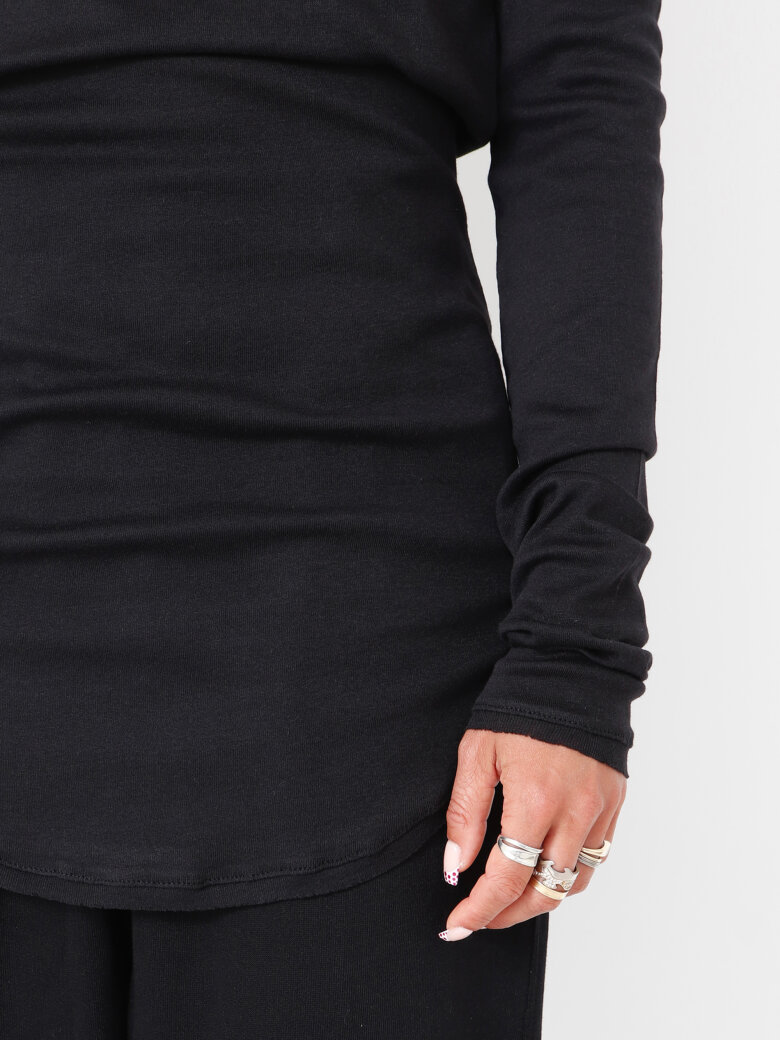 Sort Aarhus - Langærmet bluse