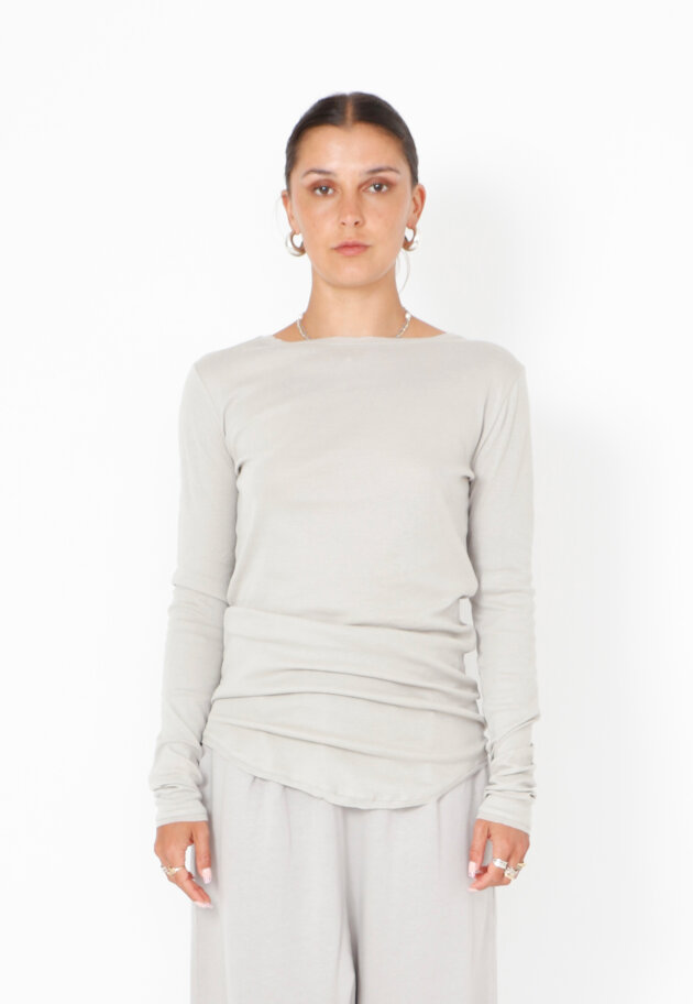 Sort Aarhus - Long-sleeved blouse