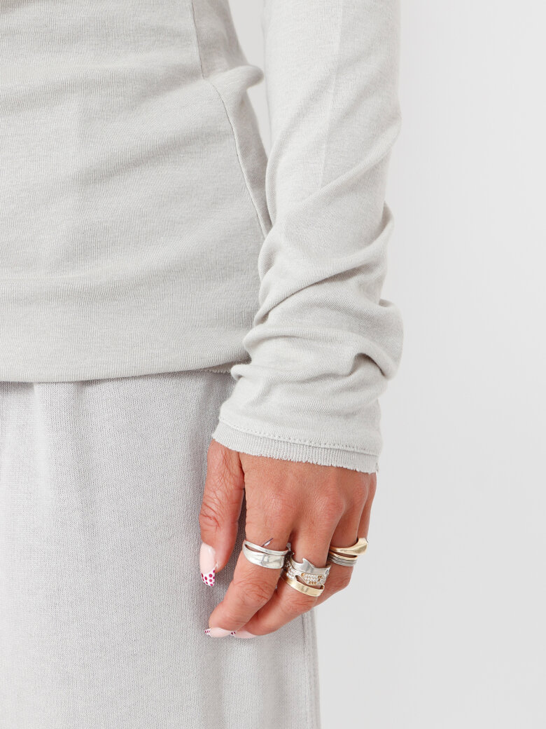 Sort Aarhus - Long-sleeved blouse