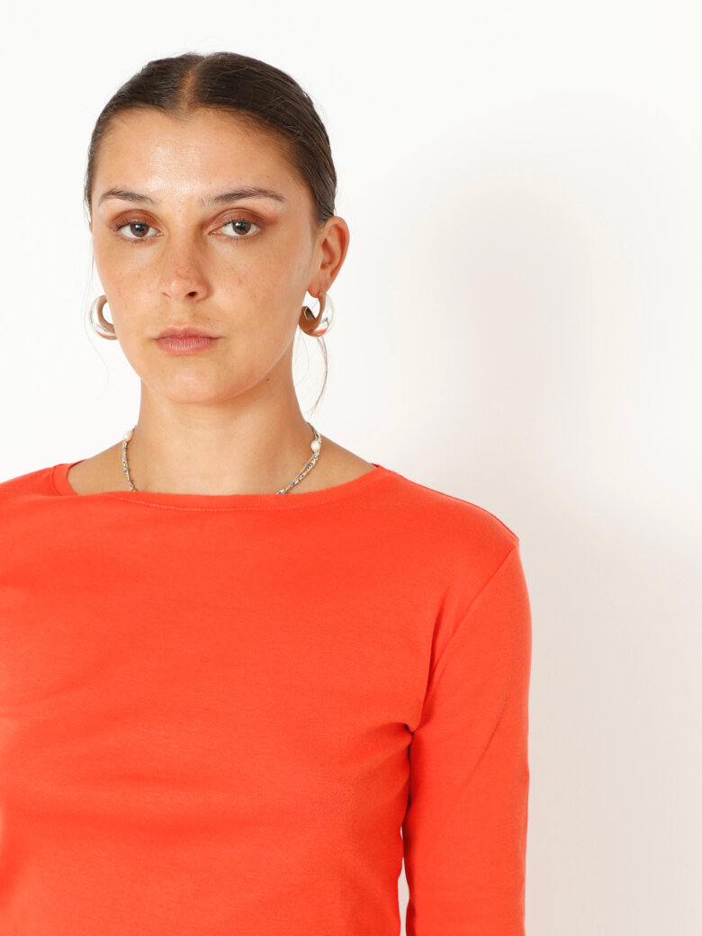 Sort Aarhus - Long-sleeved blouse