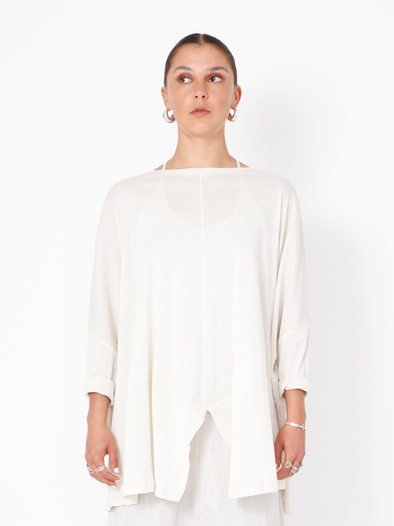 Sort Aarhus - Oversize bluse