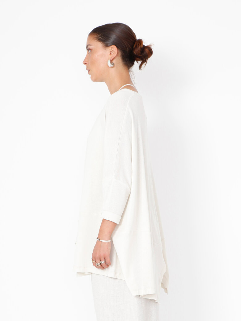 Sort Aarhus - Oversize blouse