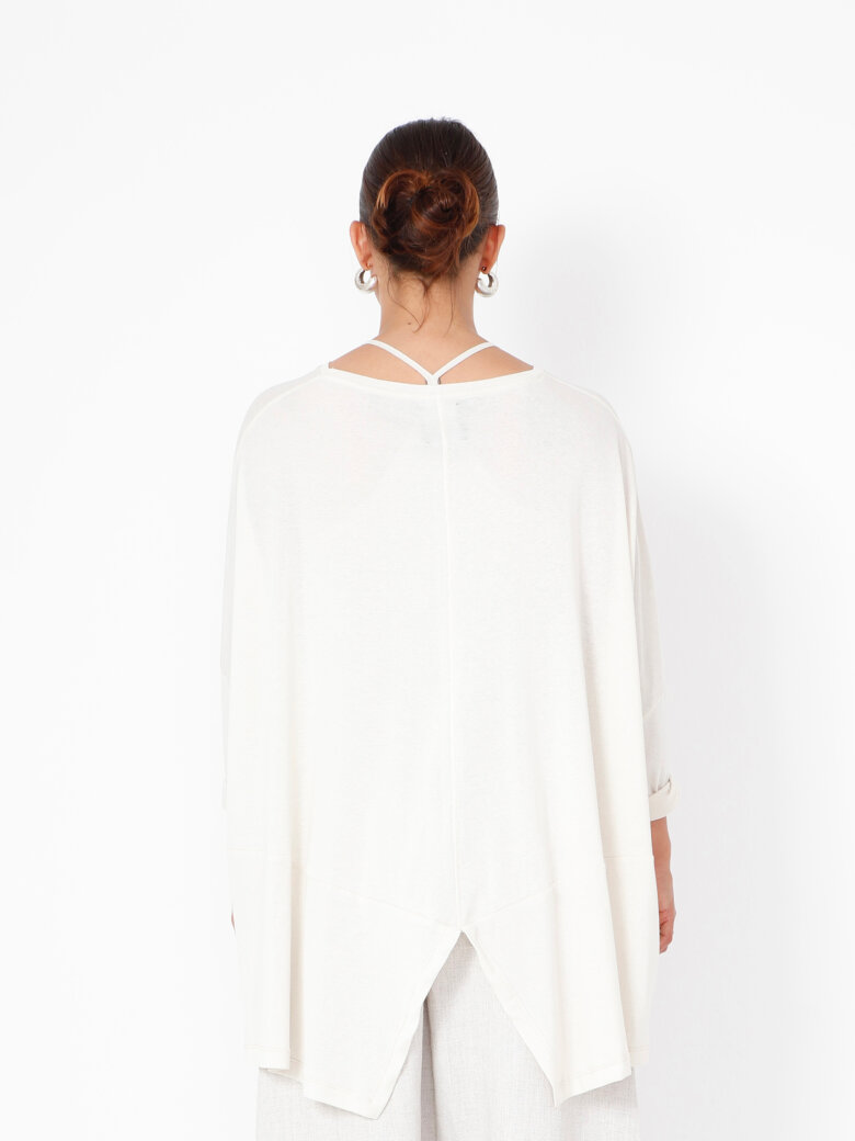 Sort Aarhus - Oversize bluse