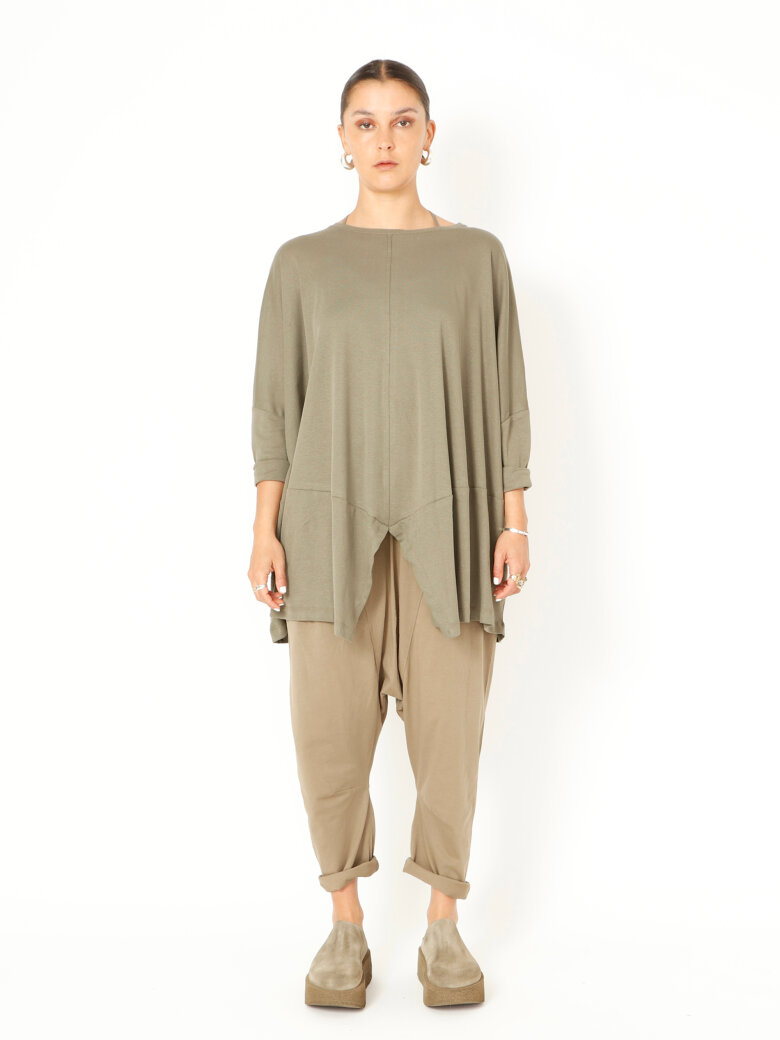 Sort Aarhus - Oversize bluse