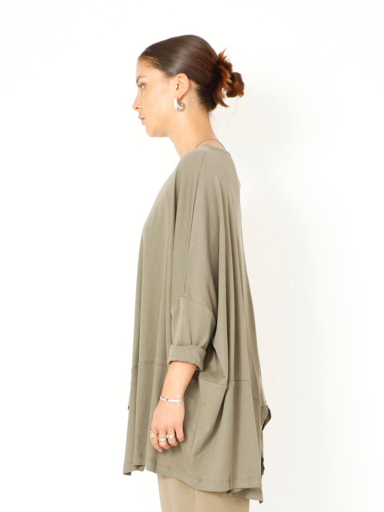 Sort Aarhus - Oversize blouse