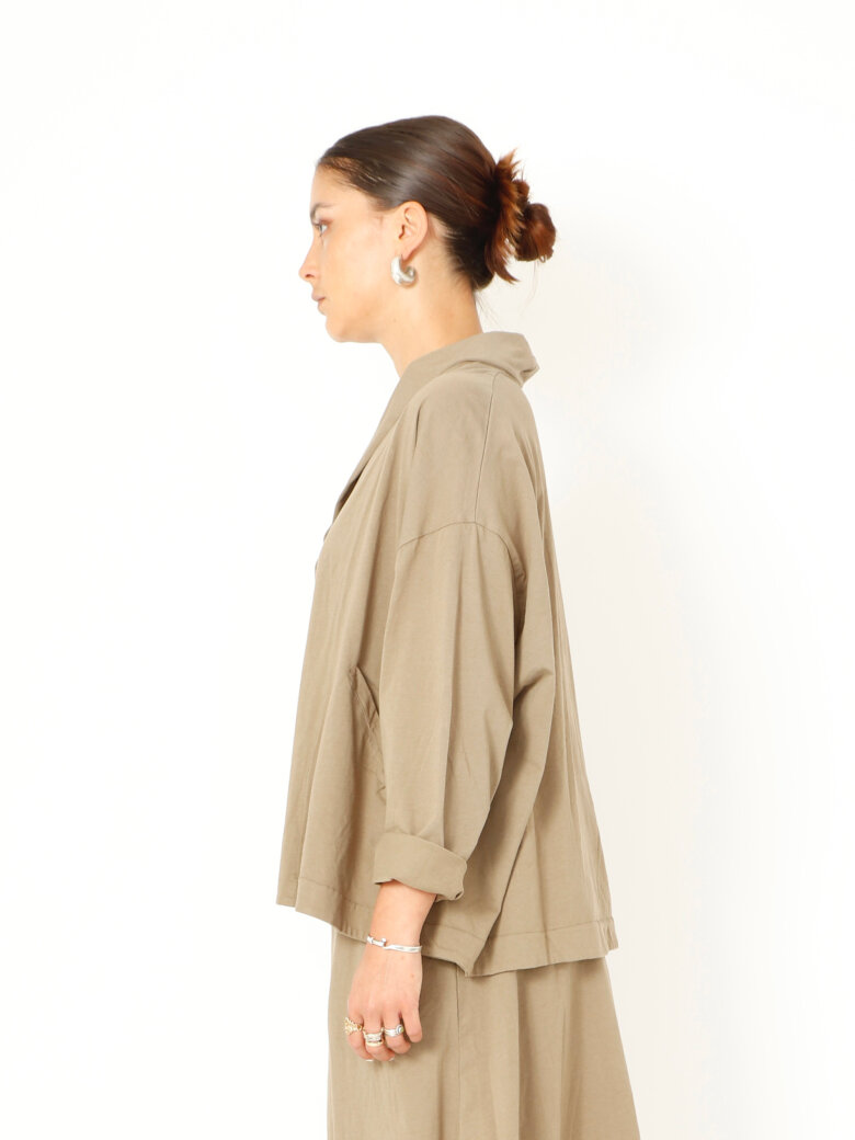 Sort Aarhus - Løstsiddende kjole med lommer