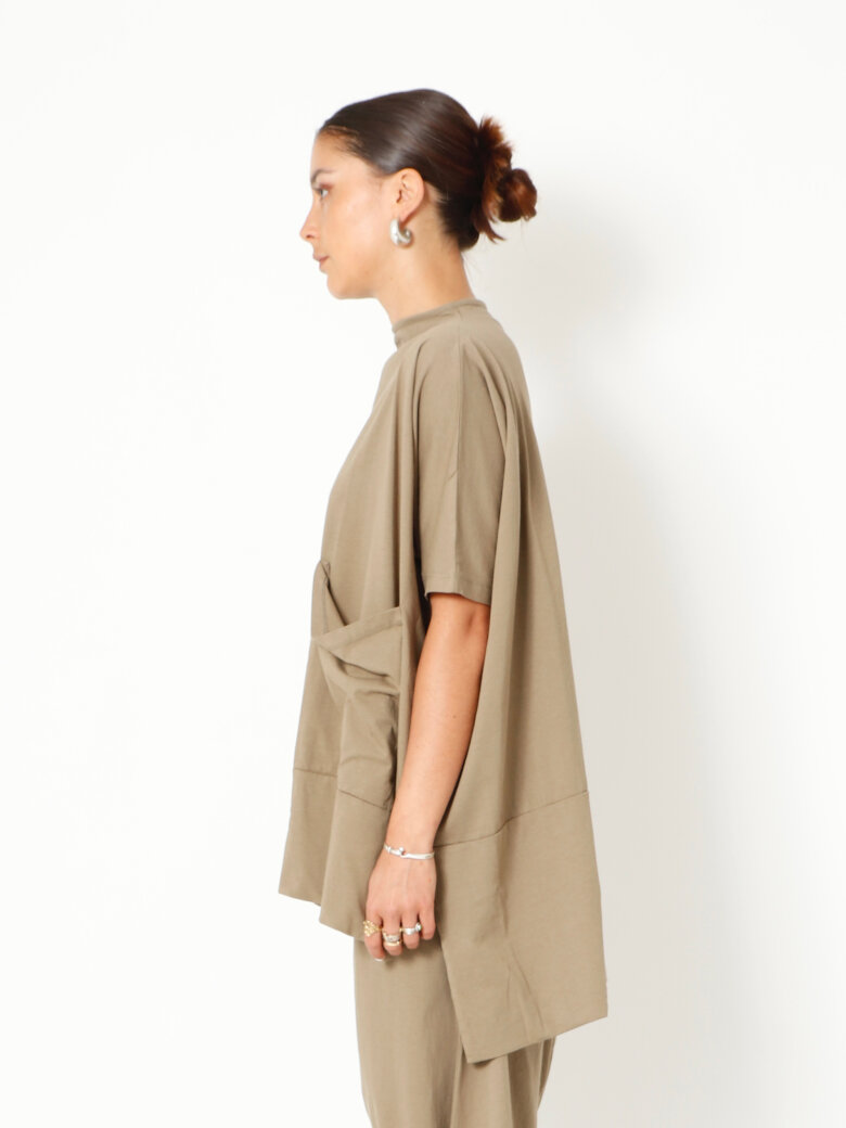 Sort Aarhus - Oversize t-shirt with pockets