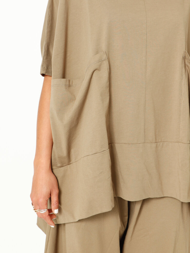 Sort Aarhus - Oversize t-shirt with pockets