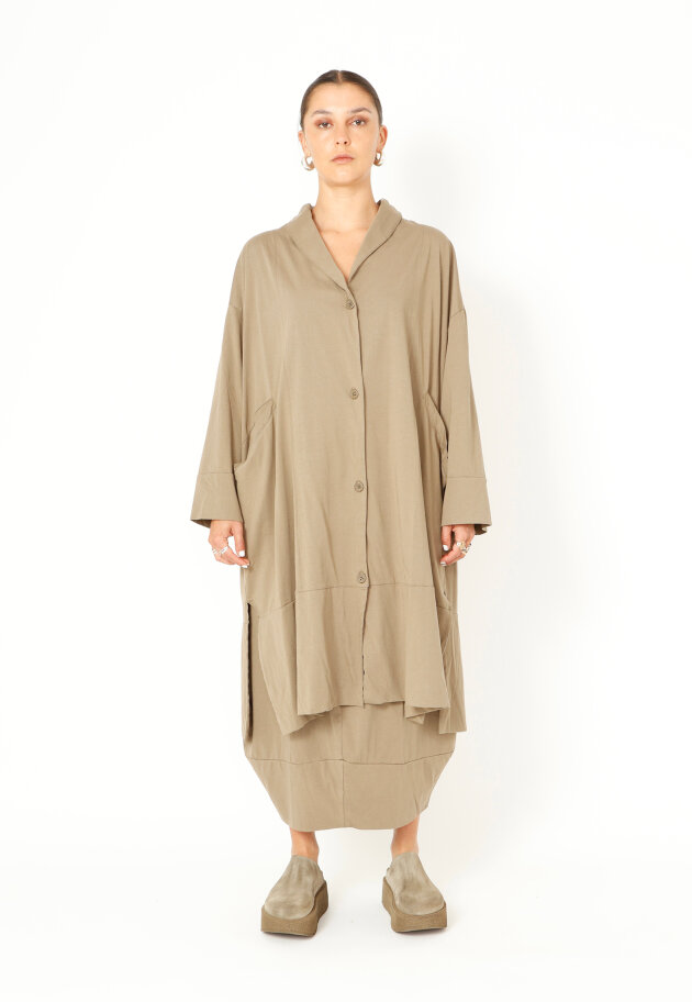 Sort Aarhus - Long oversize cardigan