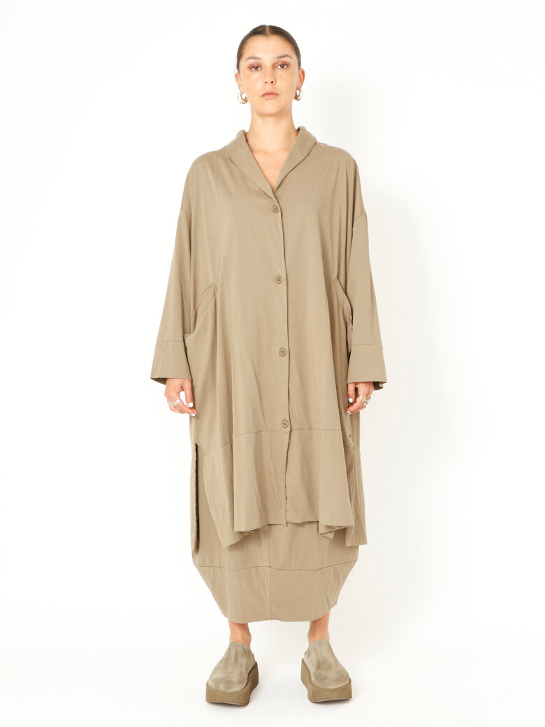 Sort Aarhus - Long oversize cardigan