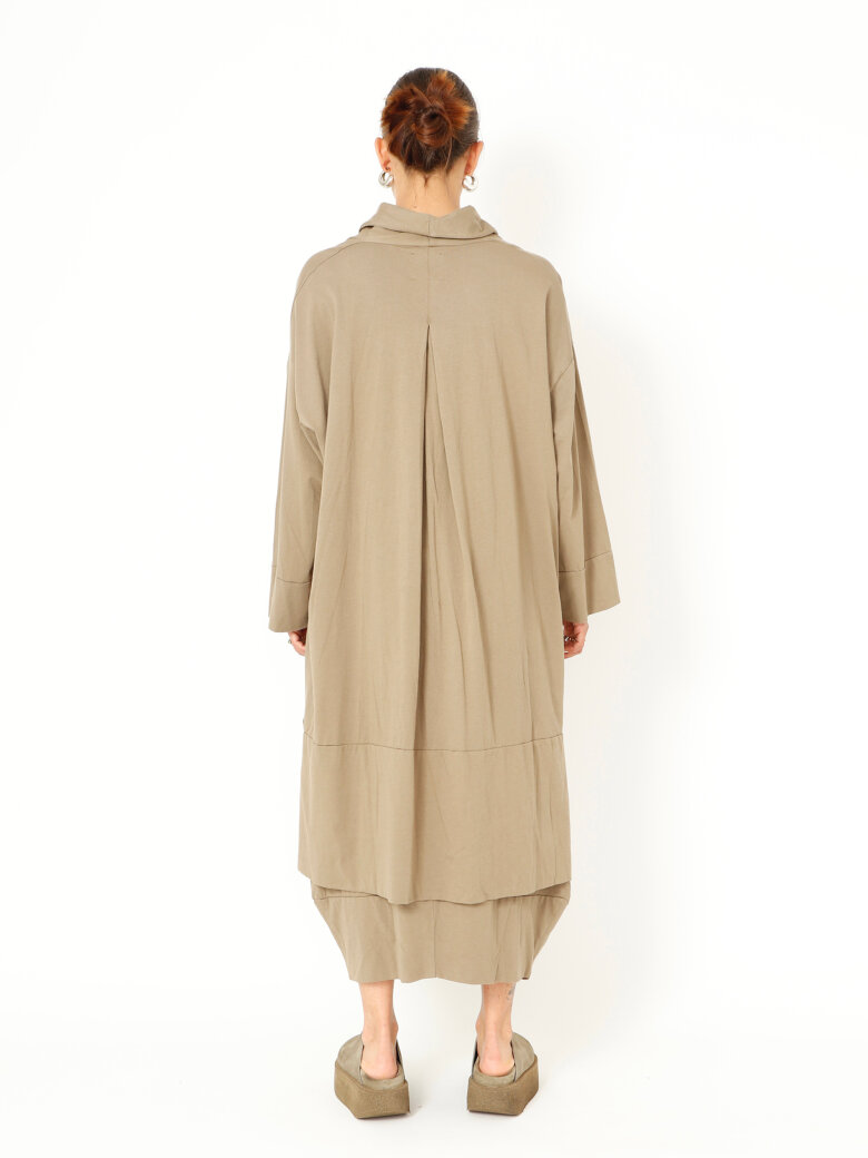 Sort Aarhus - Lang oversize cardigan