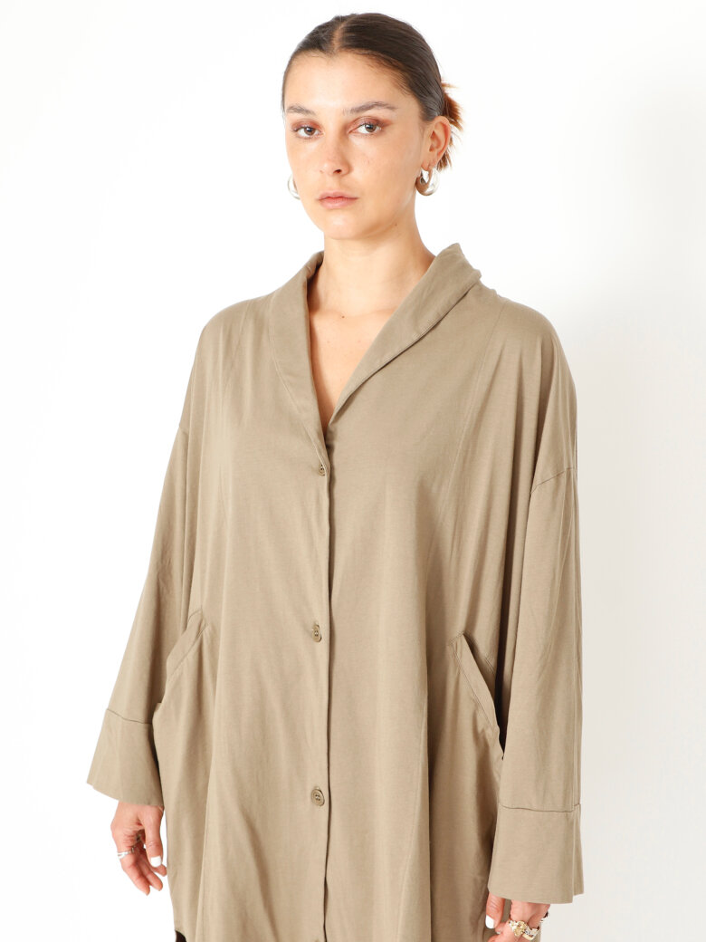 Sort Aarhus - Long oversize cardigan