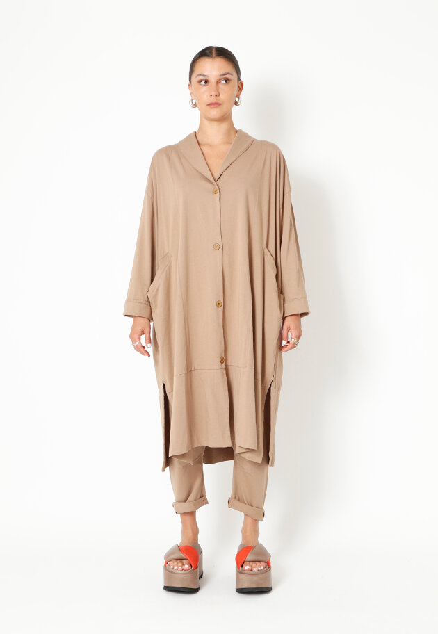 Sort Aarhus - Long oversize cardigan