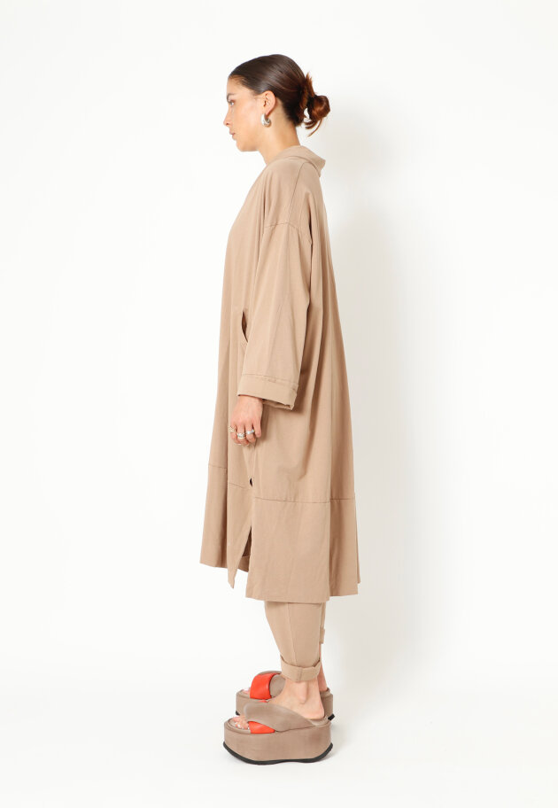 Sort Aarhus - Lang oversize cardigan