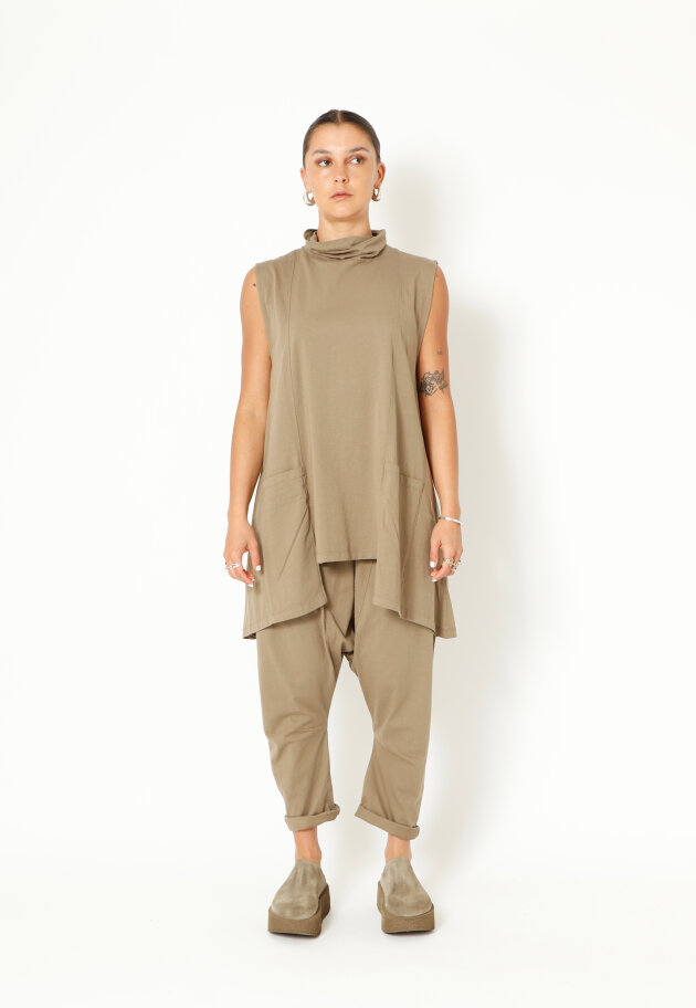 Sort Aarhus - Baggy pants in organic cotton