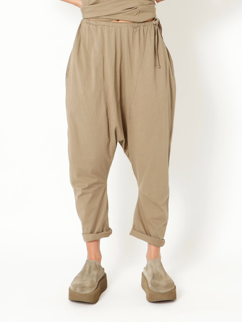 Sort Aarhus - Baggy bukser i økologisk bomuld