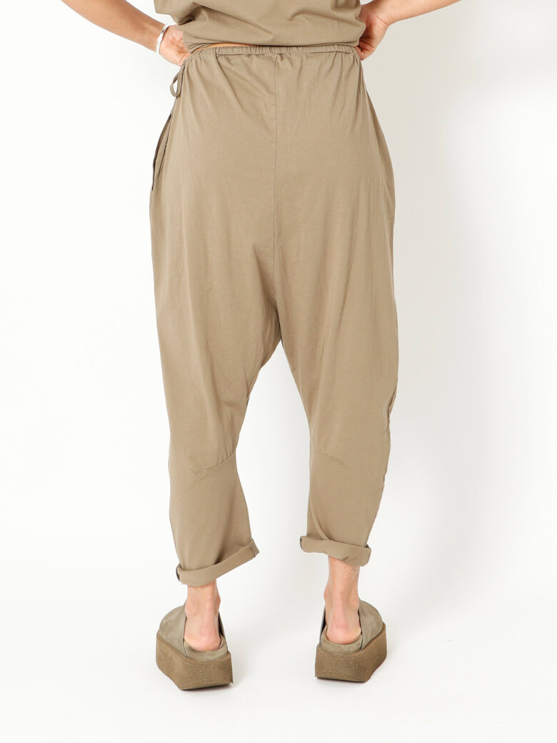 Sort Aarhus - Baggy bukser i økologisk bomuld