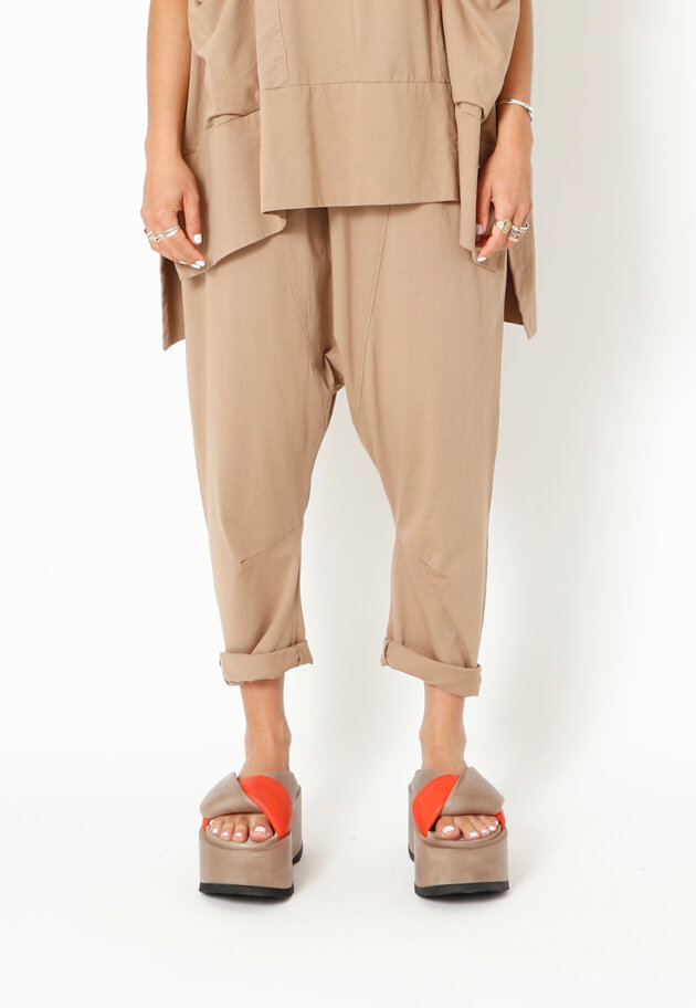 Sort Aarhus - Baggy pants in organic cotton