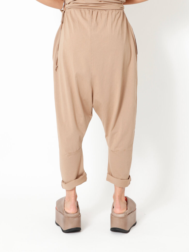 Sort Aarhus - Baggy bukser i økologisk bomuld