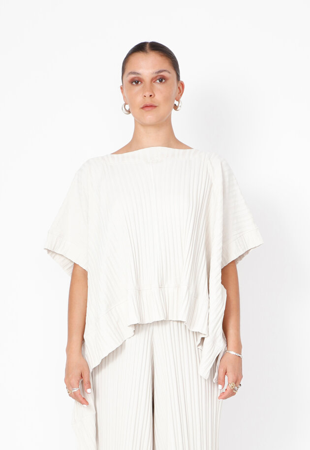 Sort Aarhus - Oversize t-shirt with asymmetric back Sort Aarhus - Oversize t-shirt with asymmetric back