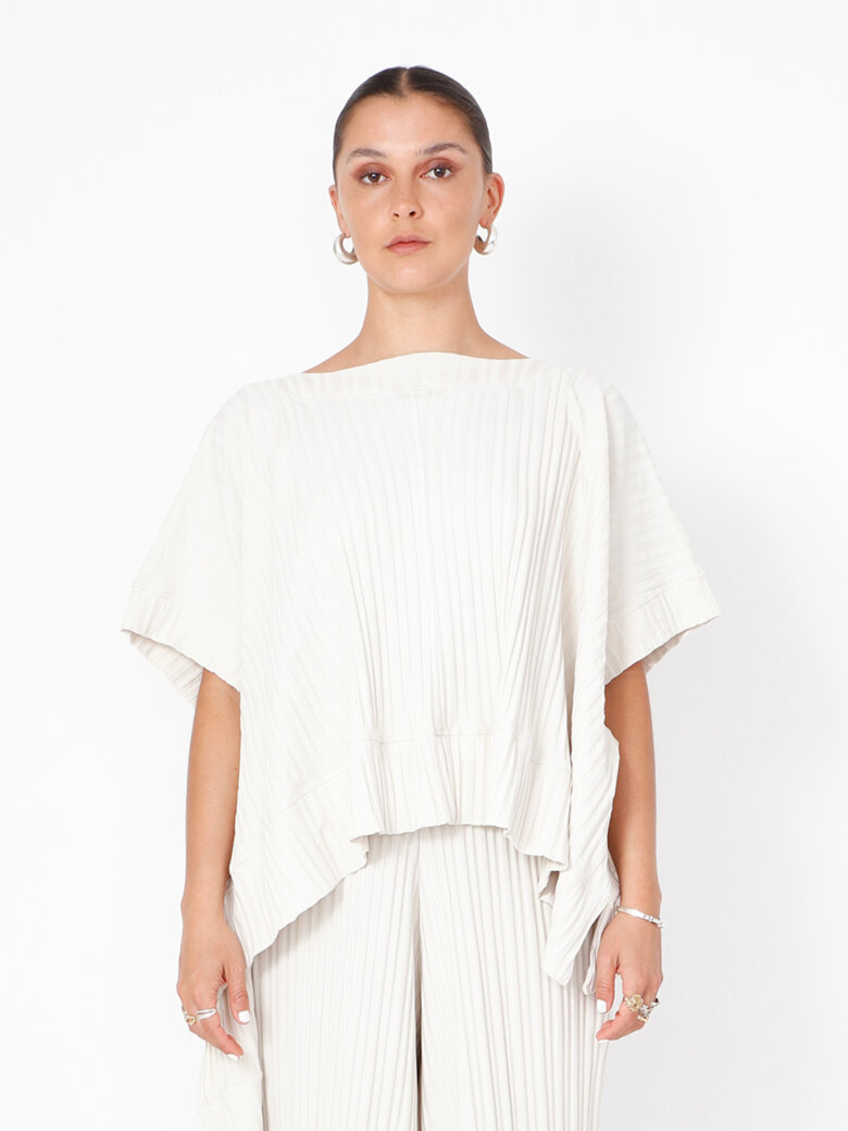 Sort Aarhus - PRE ORDER! Oversize t-shirt med asymmetrisk ryg