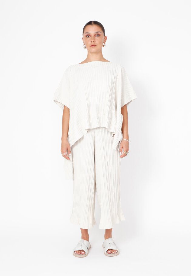 Sort Aarhus - Oversize t-shirt med asymmetrisk ryg