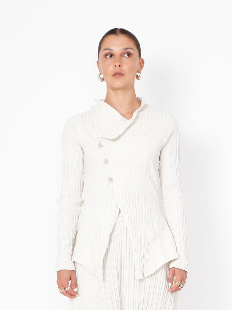 Sort Aarhus - PRE ORDER! Fitted cardigan in organic cotton mix