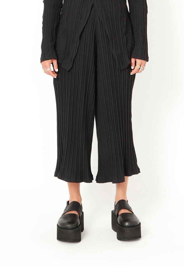 Sort Aarhus - 3/4 bukser med vide ben