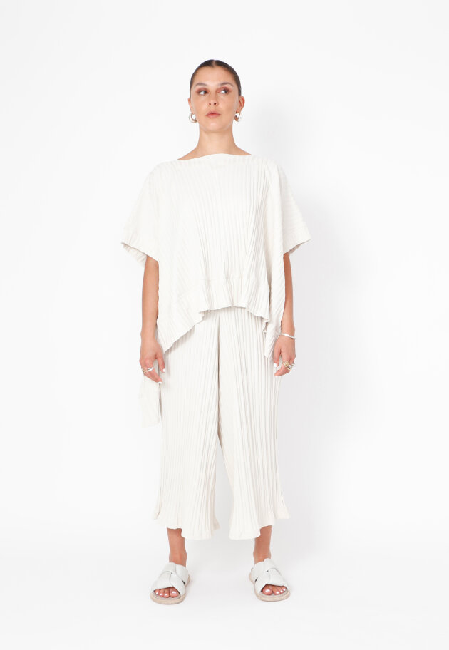 Sort Aarhus - 3/4 wide leg trousers