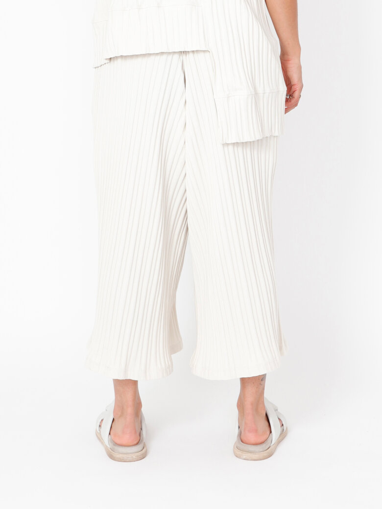 Sort Aarhus - 3/4 wide leg trousers