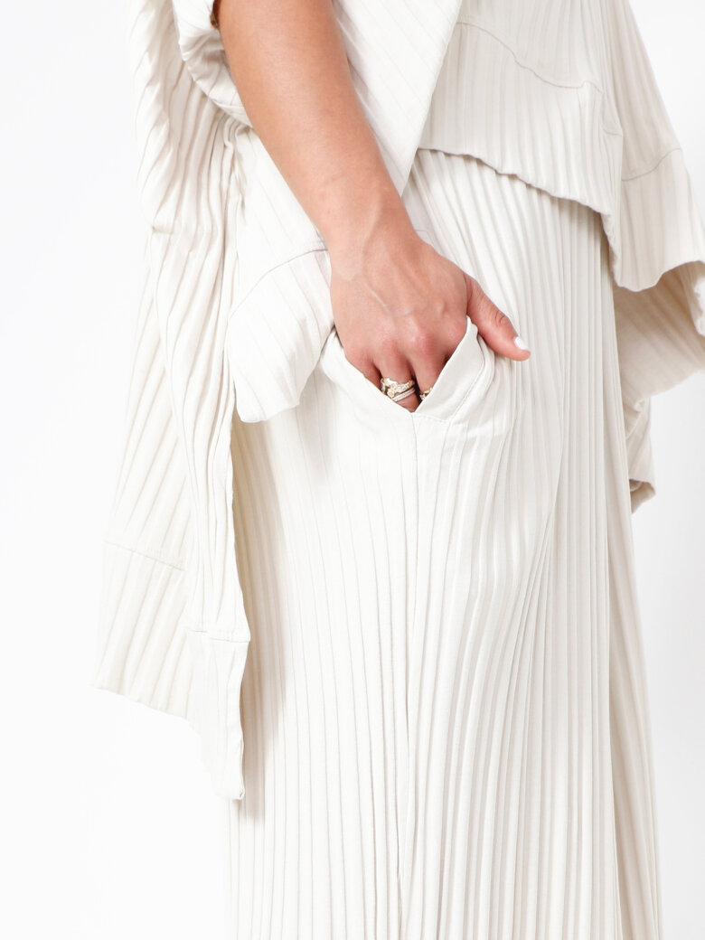 Sort Aarhus - 3/4 wide leg trousers