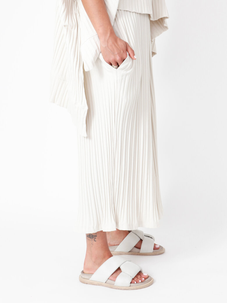 Sort Aarhus - 3/4 wide leg trousers