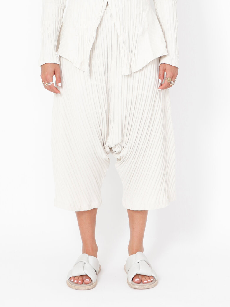 Sort Aarhus - 3/4 baggy bukser i rib