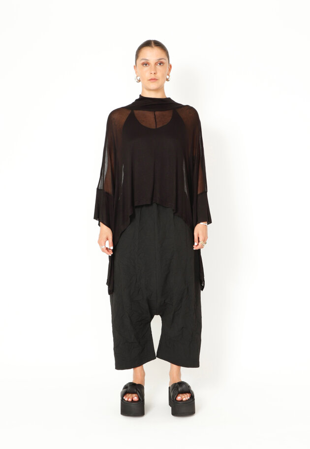 Sort Aarhus - Transparent blouse