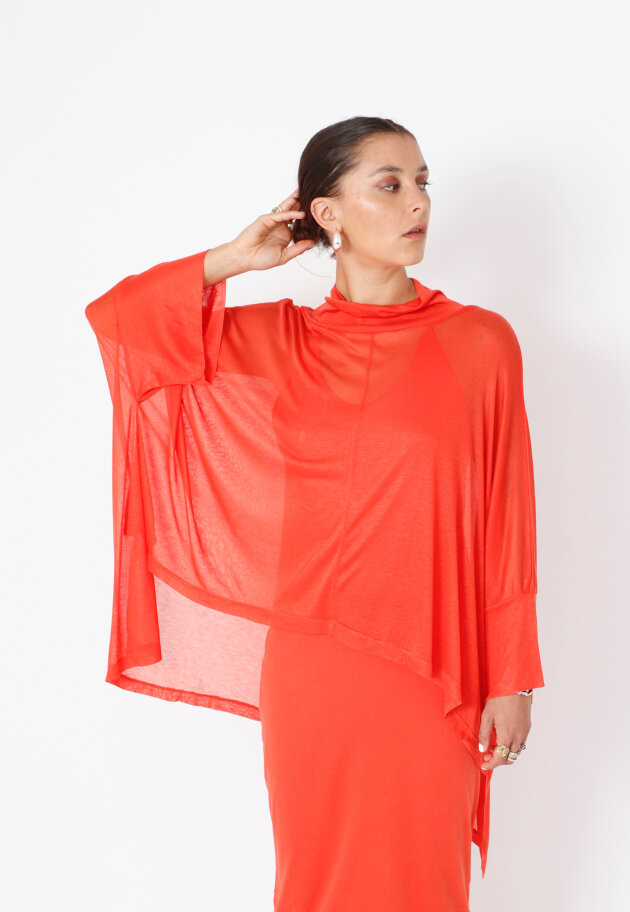 Sort Aarhus - PRE ORDER! Sheer blouse