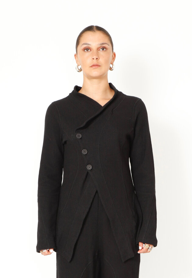 Sort Aarhus - PRE ORDER! Blazer med knapper Sort Aarhus - PRE ORDER! Blazer med knapper