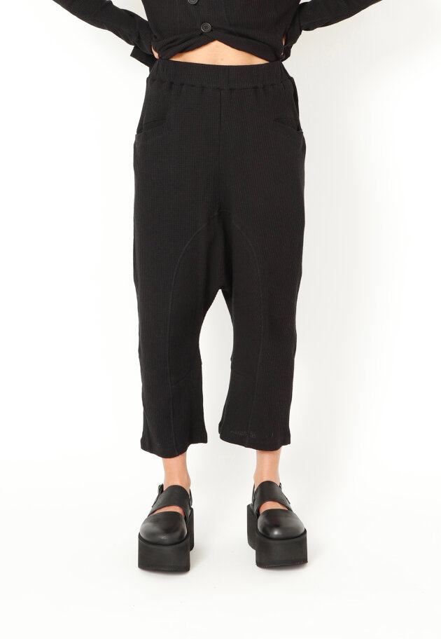 Sort Aarhus - Baggy pants with pockets