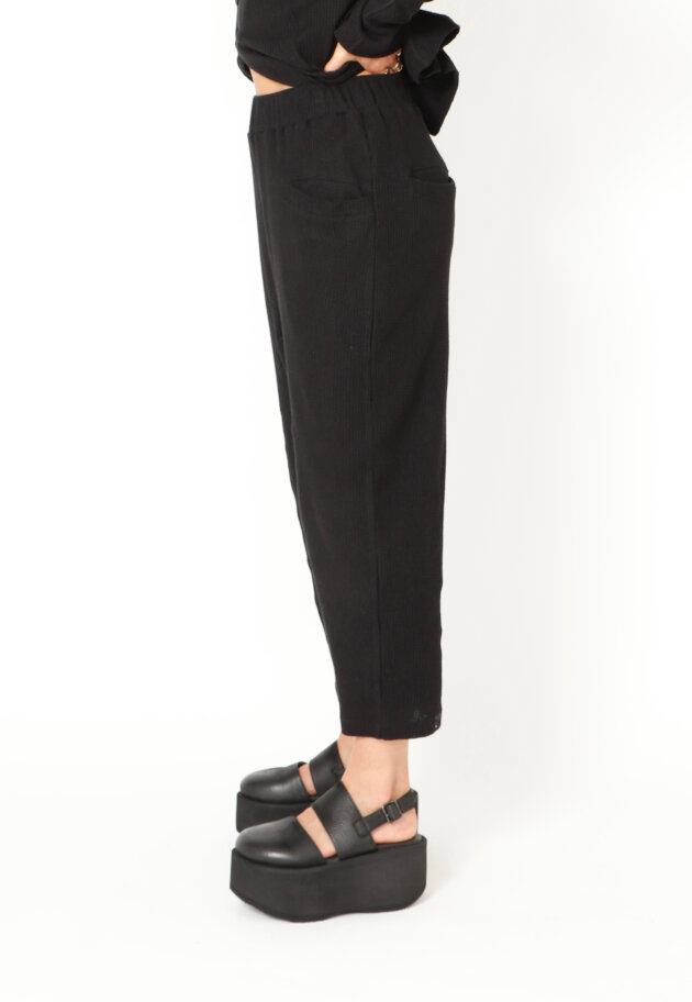 Sort Aarhus - Baggy pants with pockets