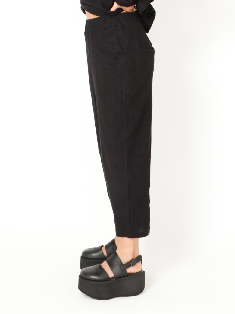 Sort Aarhus - Baggy pants with pockets