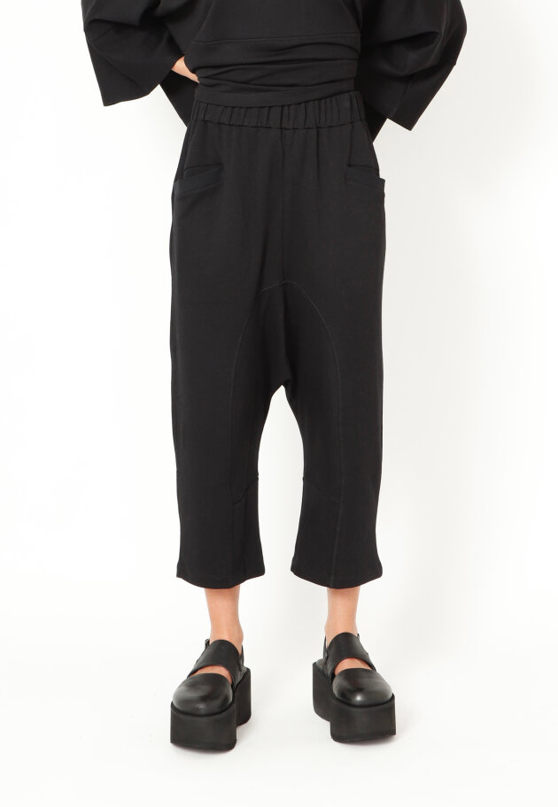 Sort Aarhus - Baggy 3/4 length pants