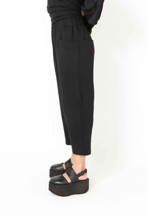 Sort Aarhus - Baggy 3/4 length pants