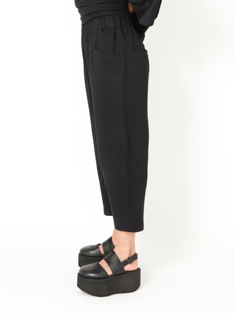 Sort Aarhus - Baggy bukser med 3/4 længde