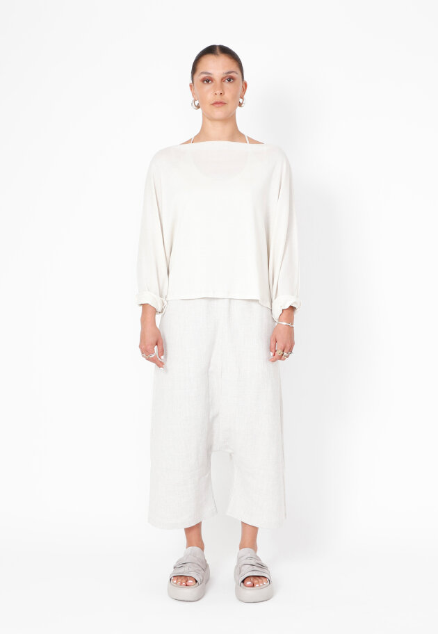 Sort Aarhus - Wide fit blouse