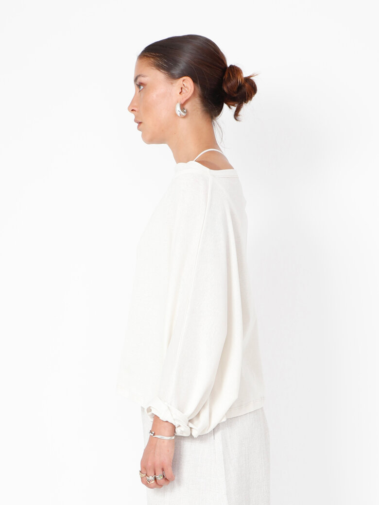 Sort Aarhus - Wide fit blouse