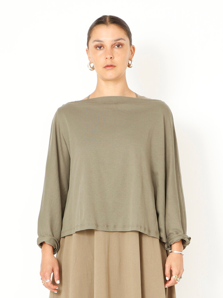Sort Aarhus - Wide fit blouse