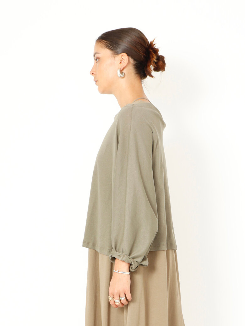 Sort Aarhus - Wide fit blouse