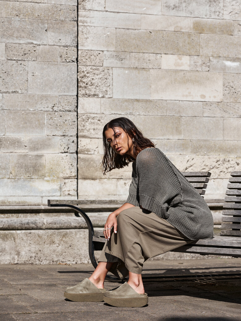 Sort Aarhus - Baggy wide pants 