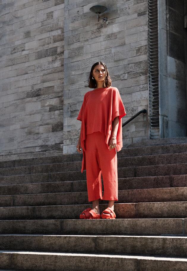 Sort Aarhus - Baggy pants with pockets