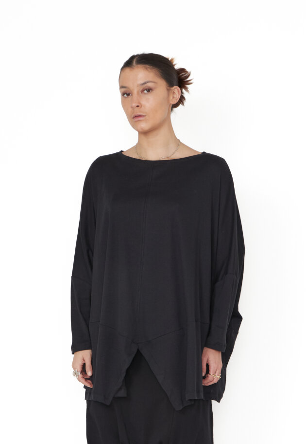 Sort Aarhus - Oversize blouse