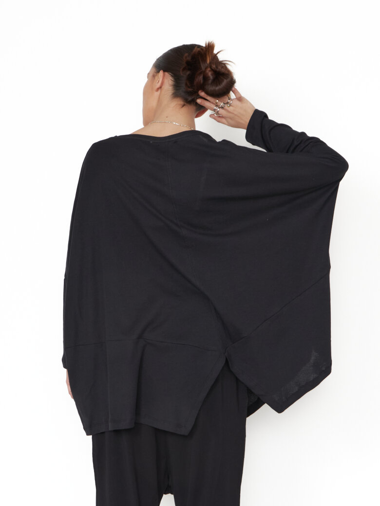 Sort Aarhus - Oversize blouse